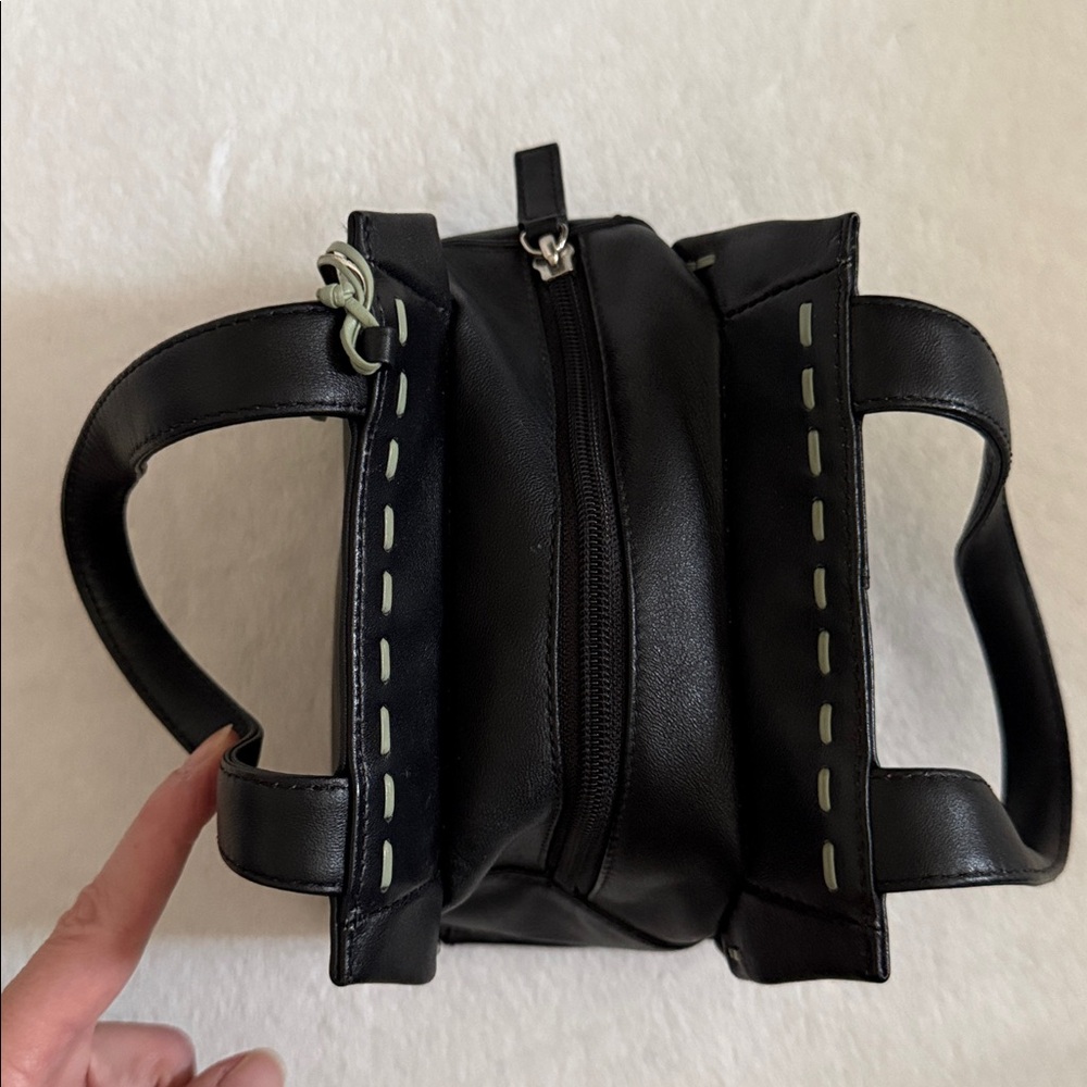 Radley London | Mini Bag Small Purse 54420 Black/Green - Picture 12 of 16